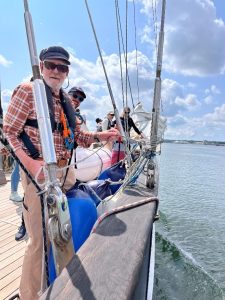 Longstanding volunteer Fraser Old